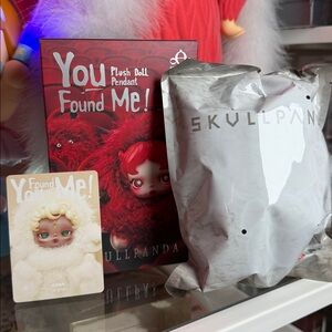 Authentic SkullPanda “You found me” SandMan from Pop Mart! Sealed bag.